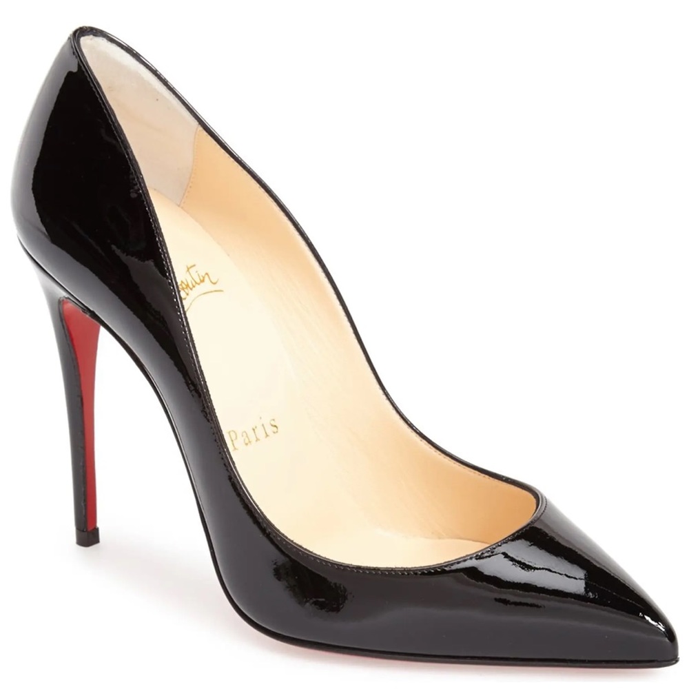 Christian Louboutin Pigalle Follies Pointed Toe Pump (size 8.5)